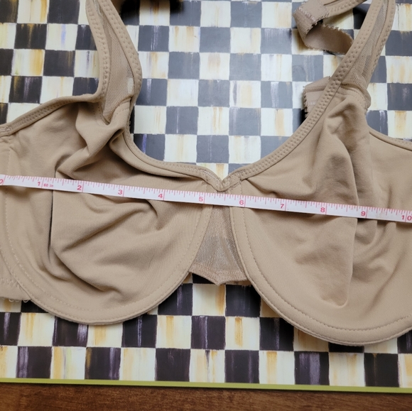 Wacoal 36 D Basic Beauty 65115 nude full coverage unlined - Picture 2 of 4